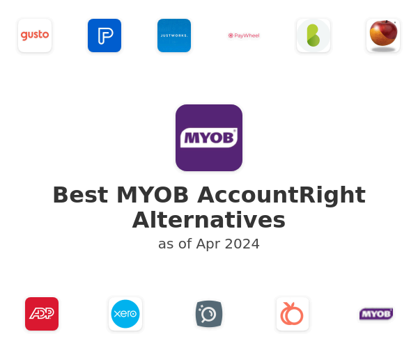 Best MYOB AccountRight Alternatives