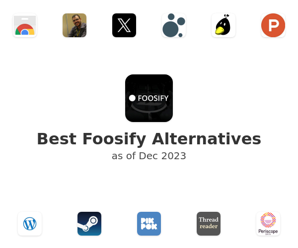 Best Foosify Alternatives