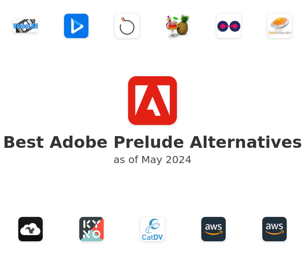 Best Adobe Prelude Alternatives