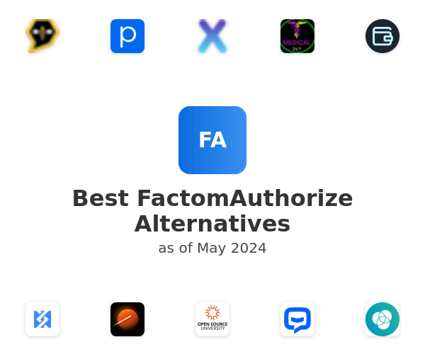 Best FactomAuthorize Alternatives