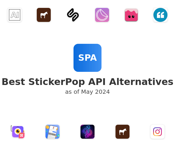 Best StickerPop API Alternatives