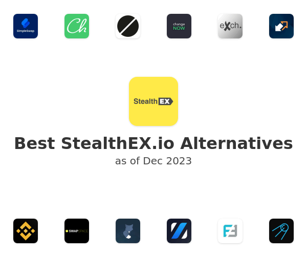 Best StealthEX.io Alternatives