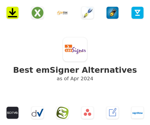 Best emSigner Alternatives