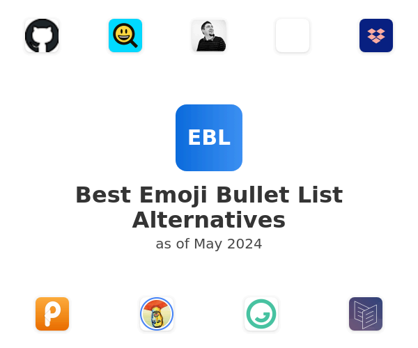 Best Emoji Bullet List Alternatives