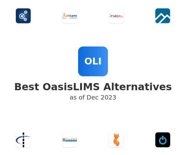 Best OasisLIMS Alternatives