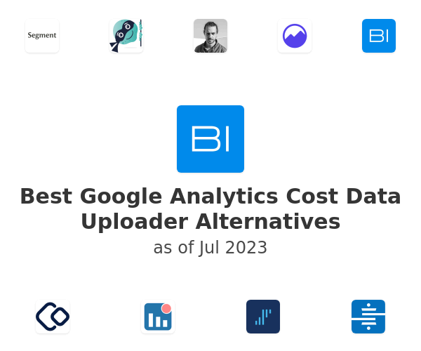 Best Google Analytics Cost Data Uploader Alternatives