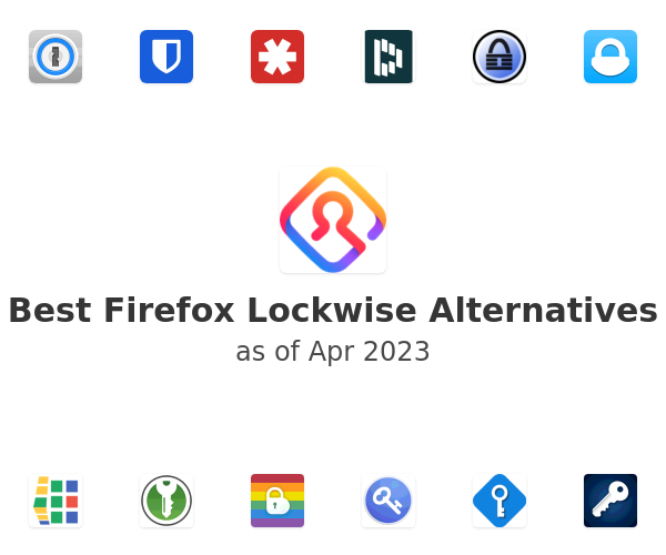 Best Firefox Lockwise Alternatives