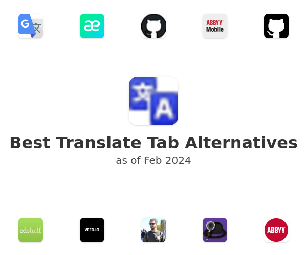 Best Translate Tab Alternatives