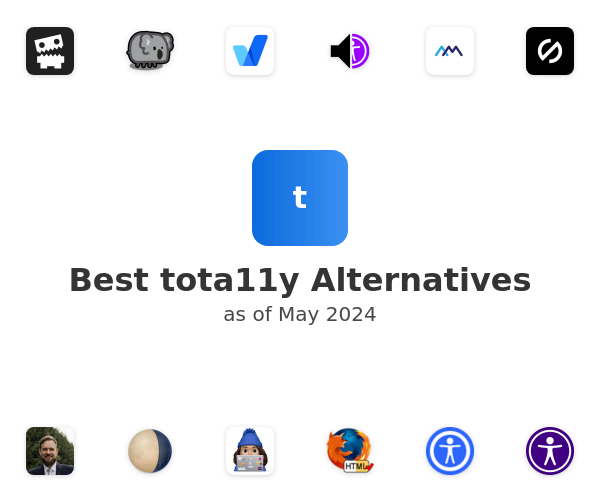 Best tota11y Alternatives