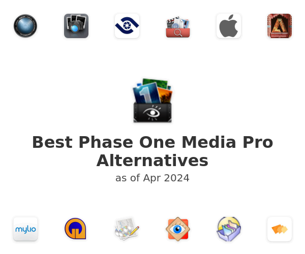 Best Phase One Media Pro Alternatives