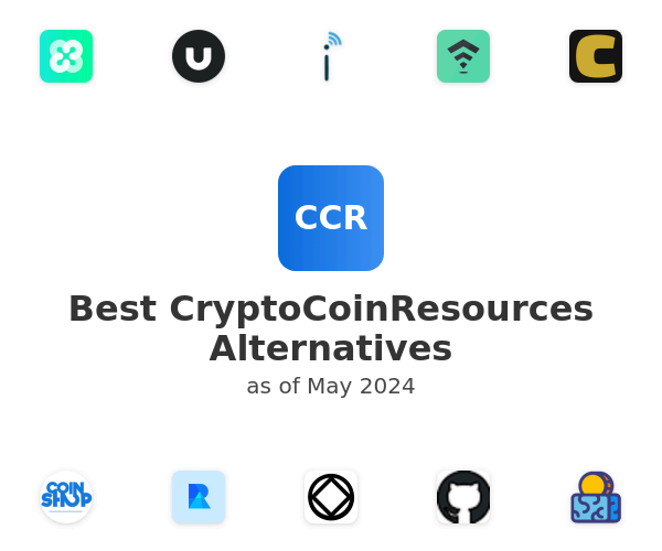Best CryptoCoinResources Alternatives