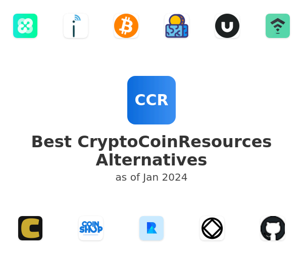 Best CryptoCoinResources Alternatives