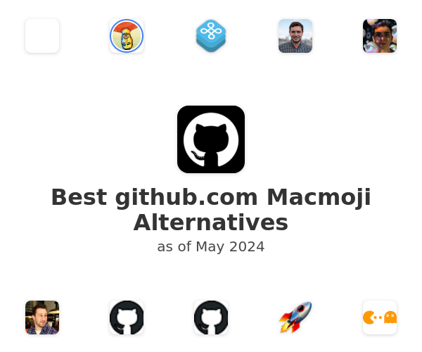 Best github.com Macmoji Alternatives