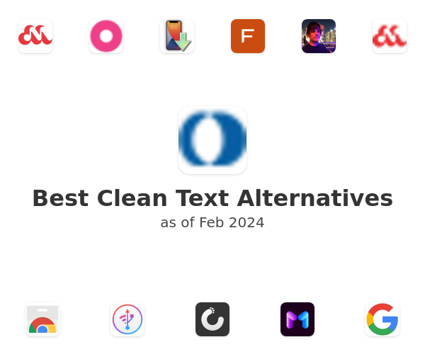 Best Clean Text Alternatives