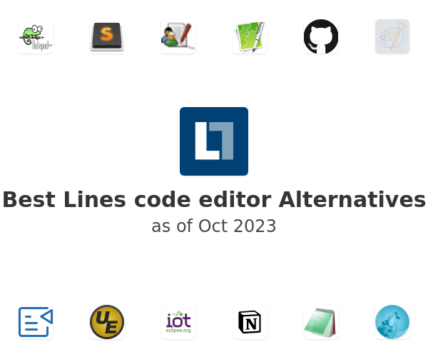Best Lines code editor Alternatives