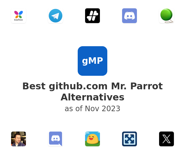 Best github.com Mr. Parrot Alternatives