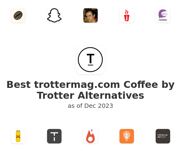 Best trottermag.com Coffee by Trotter Alternatives