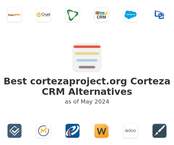 Best cortezaproject.org Corteza CRM Alternatives