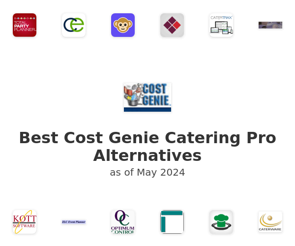 Best Cost Genie Catering Pro Alternatives