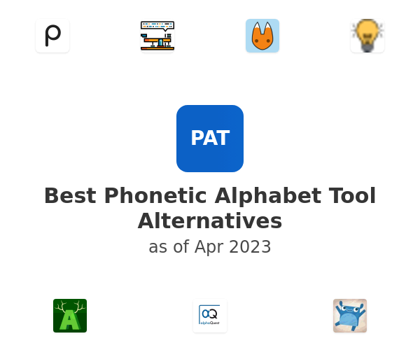 Best Phonetic Alphabet Tool Alternatives