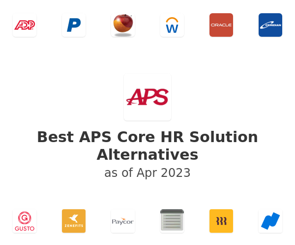 Best APS Core HR Solution Alternatives