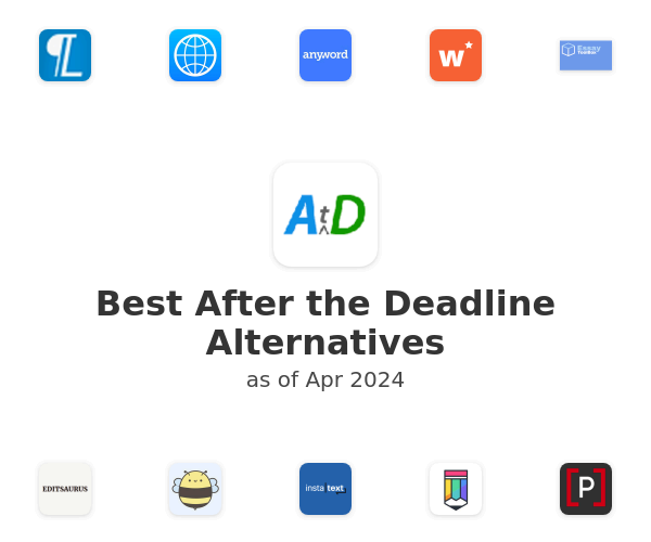 Best After the Deadline Alternatives