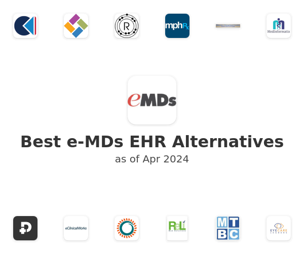 Best e-MDs EHR Alternatives