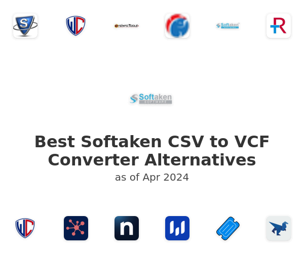 Best Softaken CSV to VCF Converter Alternatives
