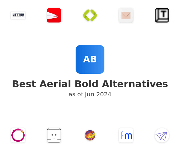 Best Aerial Bold Alternatives