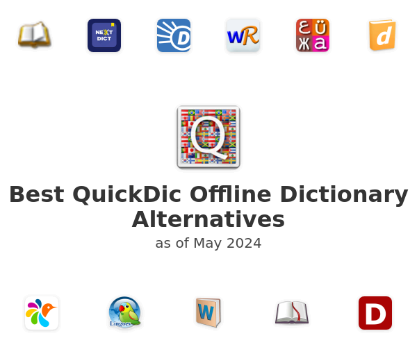 Best QuickDic Offline Dictionary Alternatives