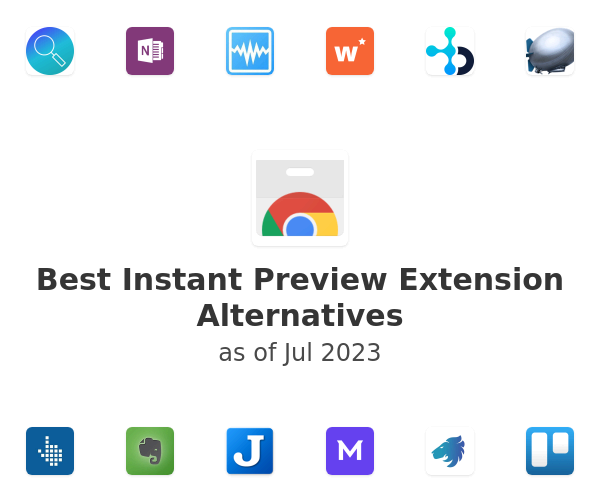 Best Instant Preview Extension Alternatives