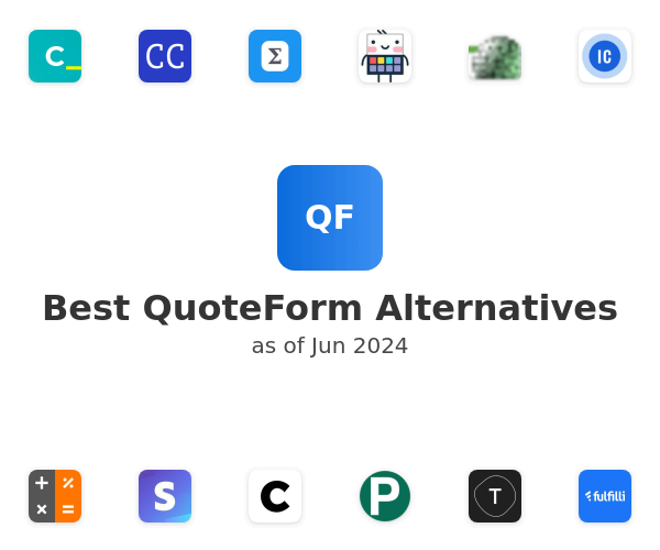 Best QuoteForm Alternatives