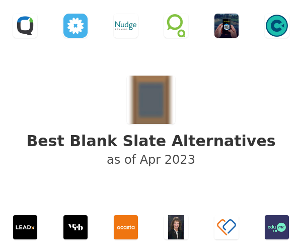 Best Blank Slate Alternatives