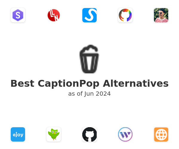 Best CaptionPop Alternatives