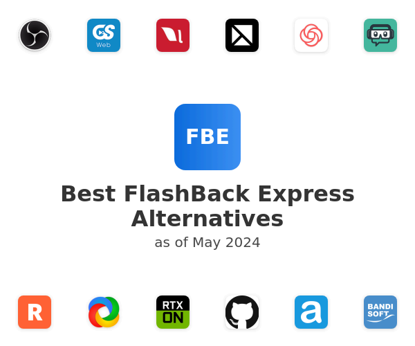 Best FlashBack Express Alternatives