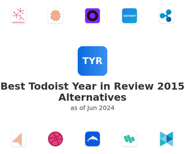 Best Todoist Year in Review 2015 Alternatives