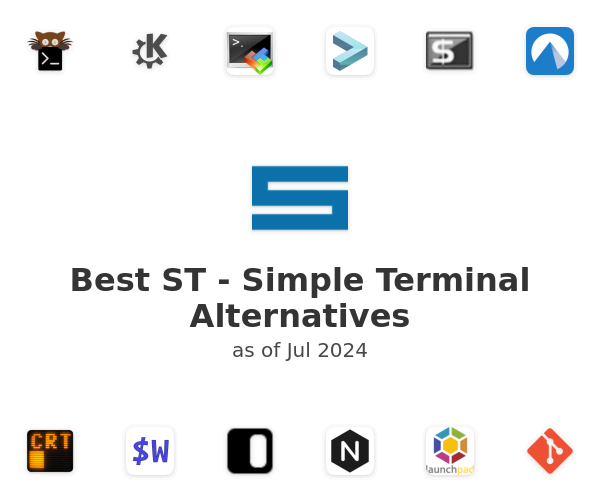 Best ST - Simple Terminal Alternatives