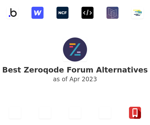 Best Zeroqode Forum Alternatives