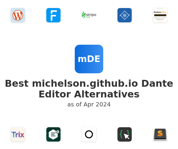 Best michelson.github.io Dante Editor Alternatives
