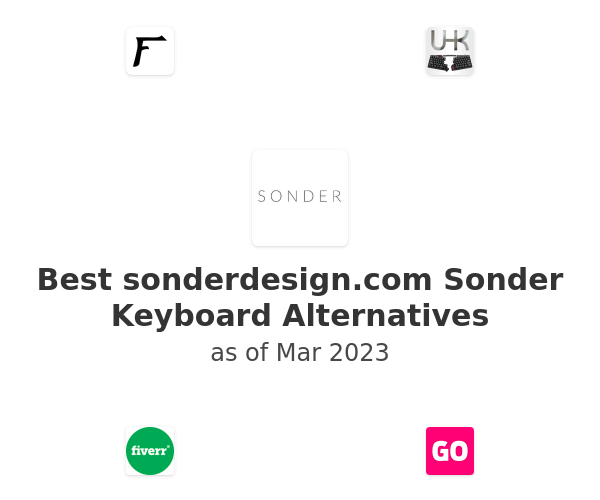 Best sonderdesign.com Sonder Keyboard Alternatives