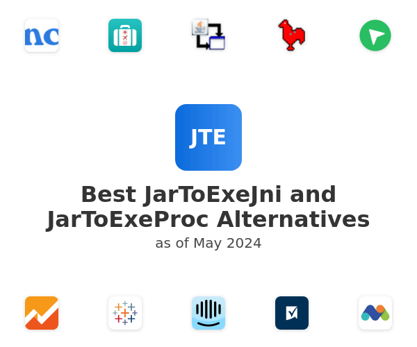 Best JarToExeJni and JarToExeProc Alternatives