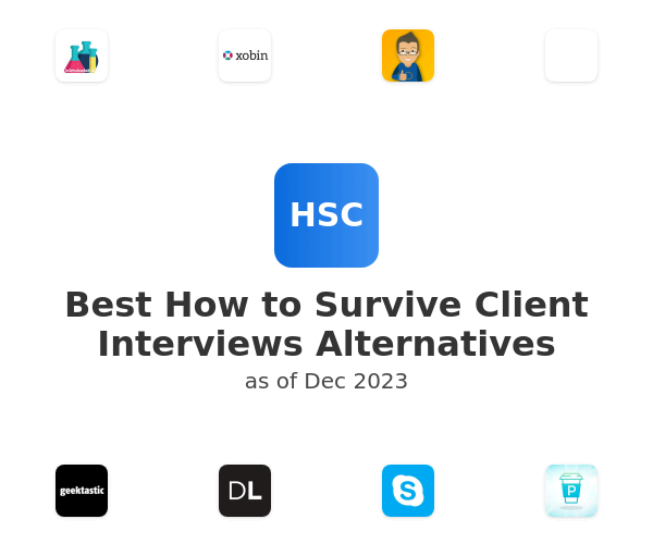 Best How to Survive Client Interviews Alternatives