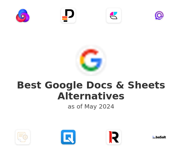 Best Google Docs & Sheets Alternatives