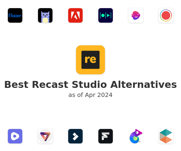 Best Recast Studio Alternatives
