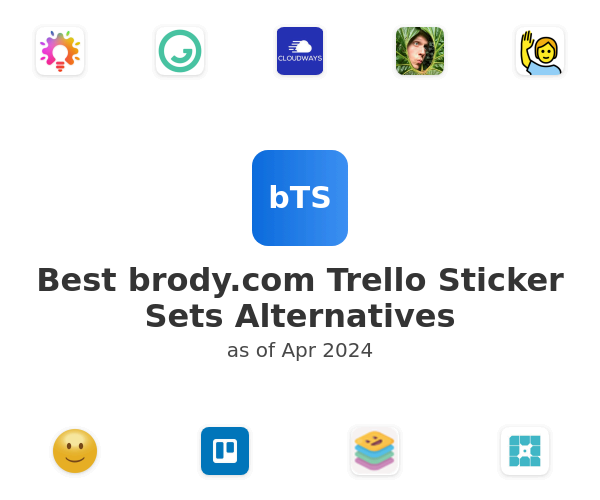 Best brody.com Trello Sticker Sets Alternatives