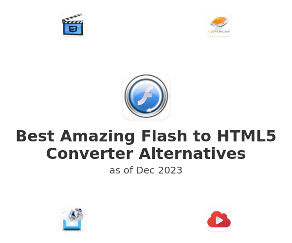 Best Amazing Flash to HTML5 Converter Alternatives