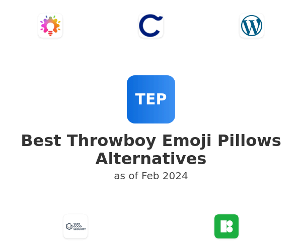 Best Throwboy Emoji Pillows Alternatives