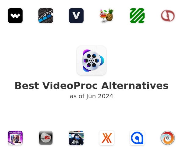 Best VideoProc Alternatives