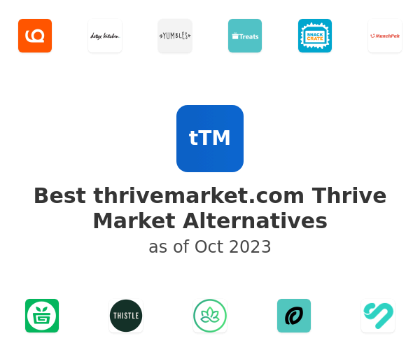 Best thrivemarket.com Thrive Market Alternatives