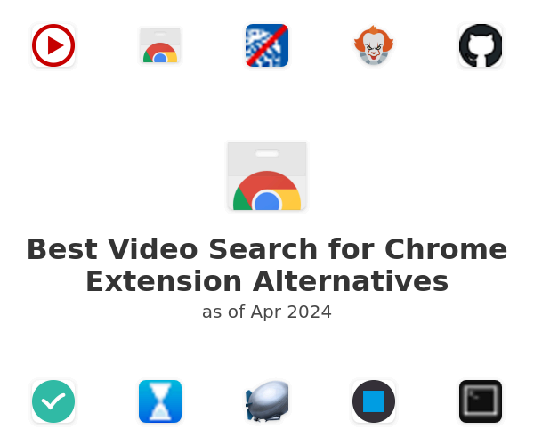 Best Video Search for Chrome Extension Alternatives